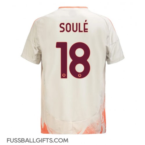 AS Roma Matias Soule #18 Fußballbekleidung Auswärtstrikot 2024-25 Kurzarm